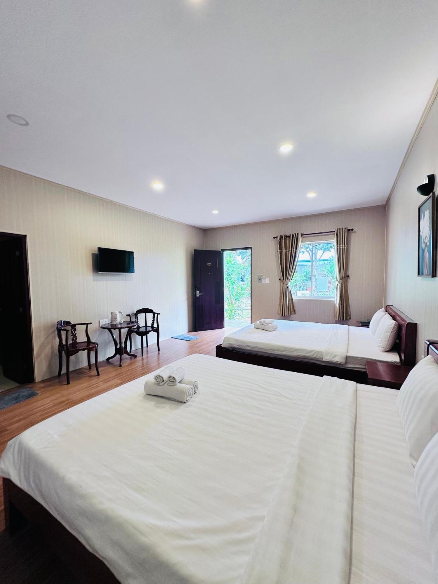 Bungalow Hotel Chi Khu Co Ong المظهر الخارجي الصورة