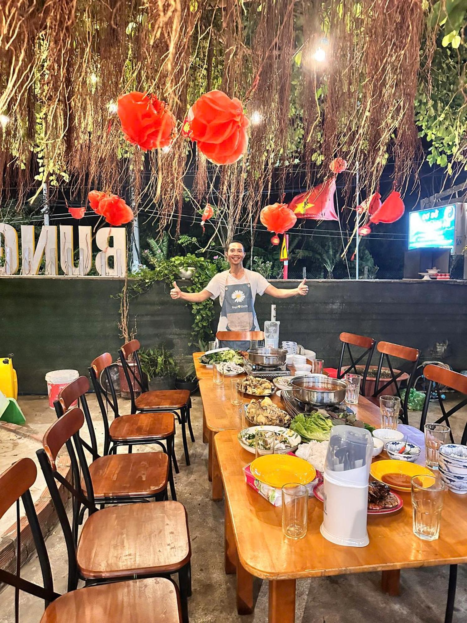 Bungalow Hotel Chi Khu Co Ong المظهر الخارجي الصورة